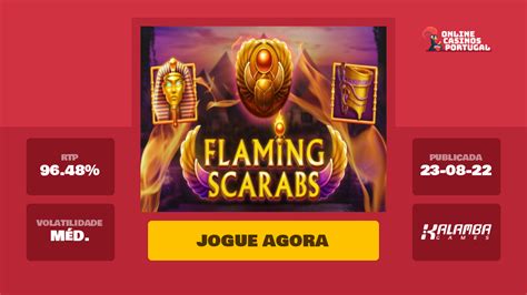 Jogue Flaming Scarabs online
